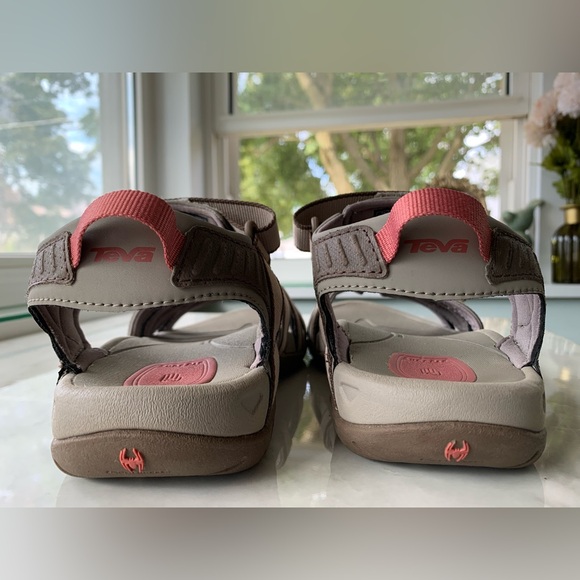 Teva Tirra Womens 8.5 Sport Hiking Sandals Flawed N4266 - Picture 5 of 11